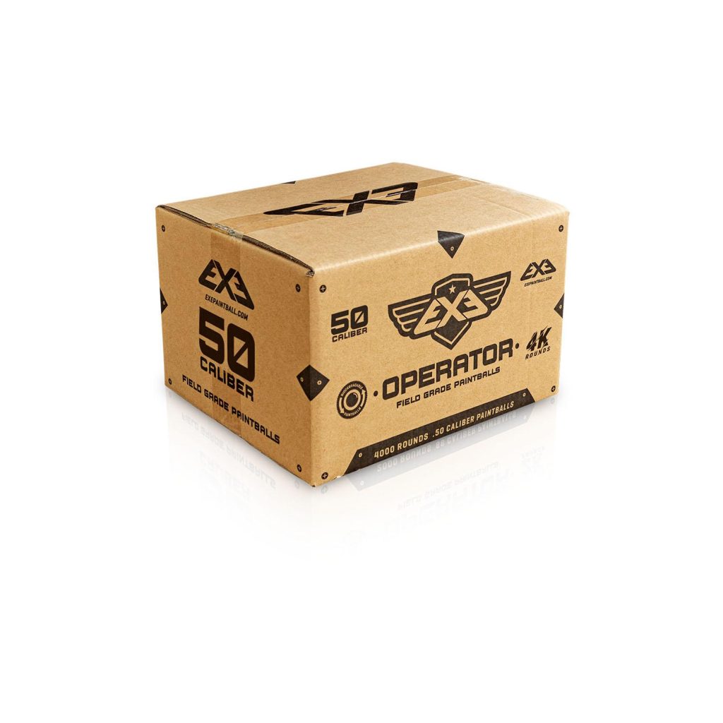 Paintballs EXE Operator Cal. 50  Blue/Blue 4000un